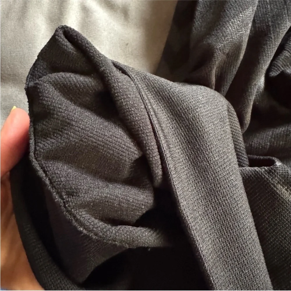 NWT One 5 One Black Fleece Lined Leggings - Picture 5 of 5